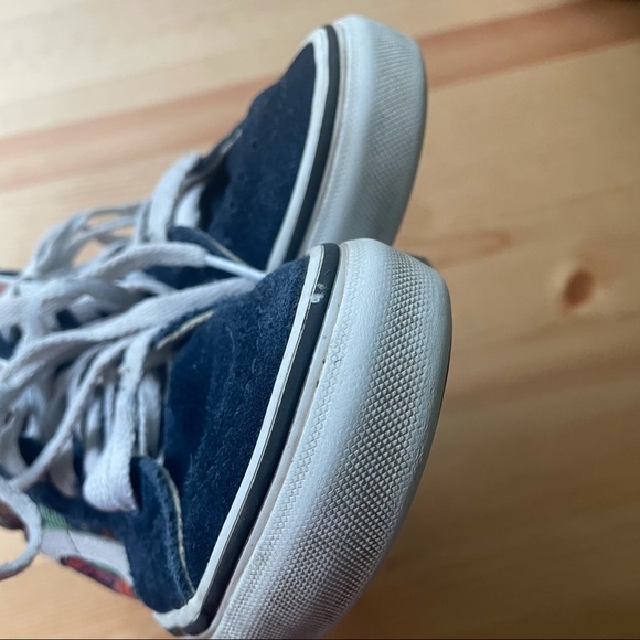 Vans Sk8 Hi Top Hibiscus Sneakers - Picture 9 of 13